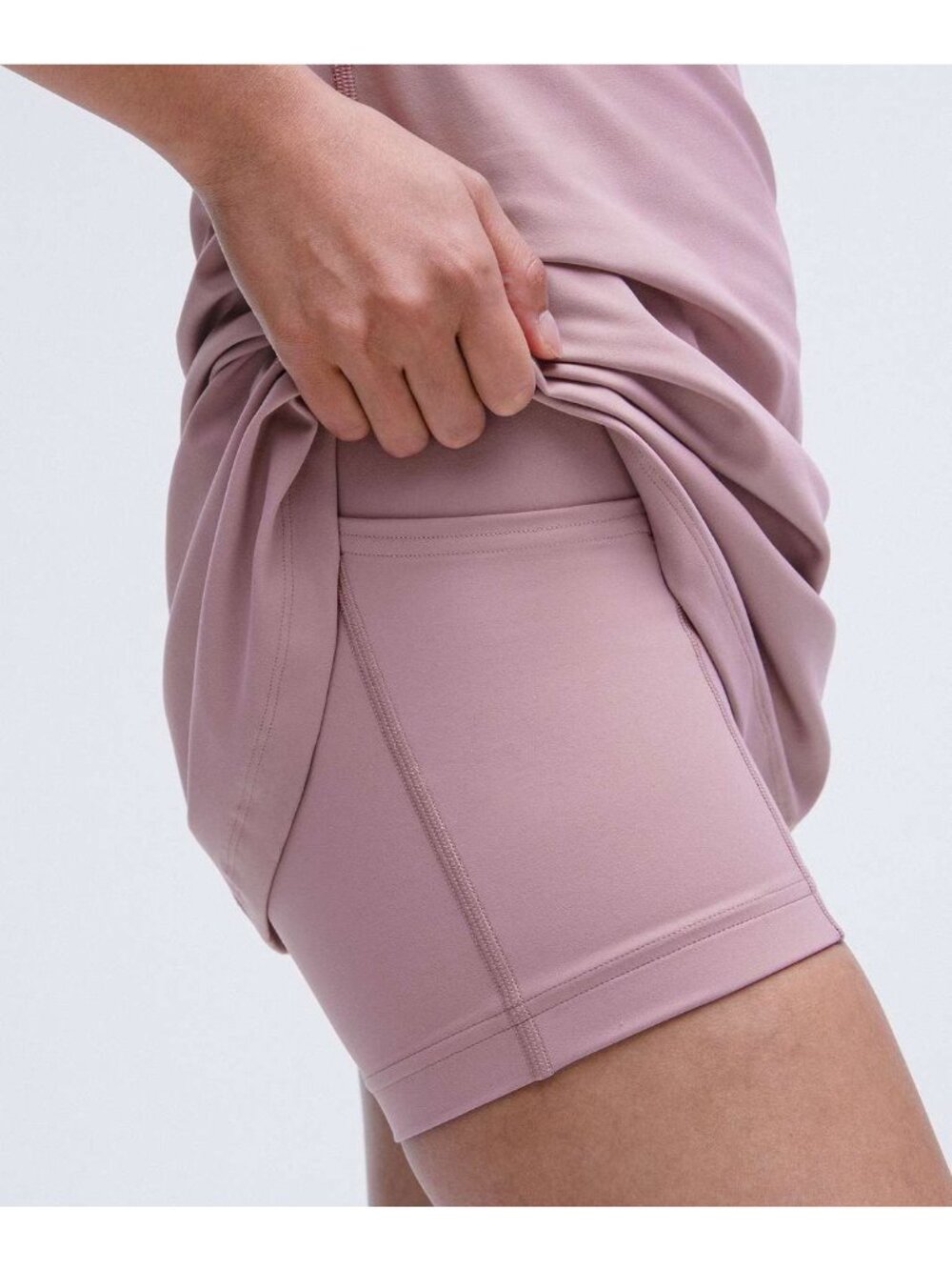 Lululemon Align Dress Rose Blush Size 6 Built-In Bra & Shorts W1EIOS RSBL NWT - Picture 3 of 16